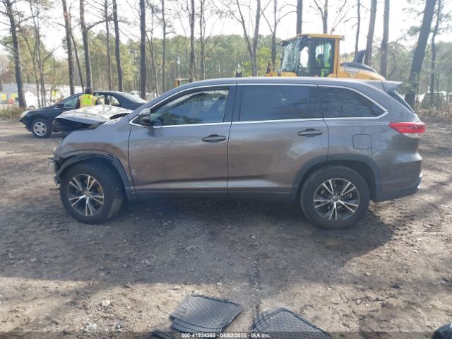 5TDZARFH8JS041870 Toyota Highlander Le