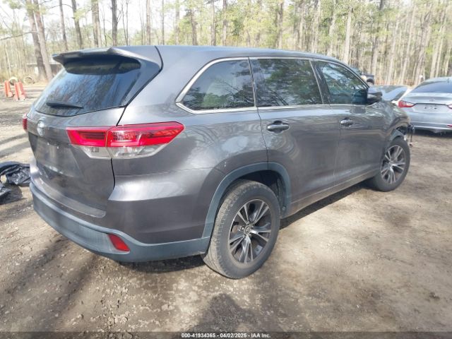 5TDZARFH8JS041870 Toyota Highlander Le