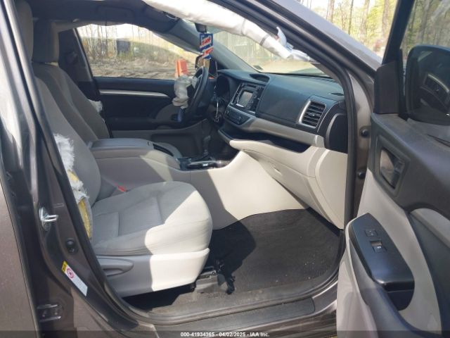 5TDZARFH8JS041870 Toyota Highlander Le