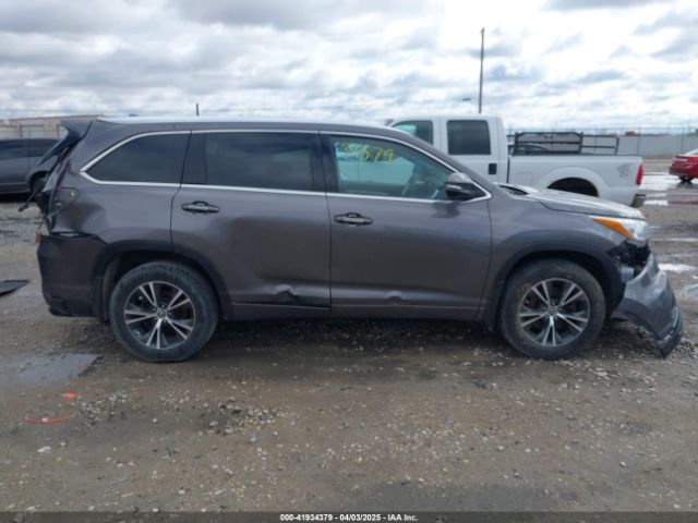 5TDJKRFH4GS354157 Toyota Highlander Xle V6
