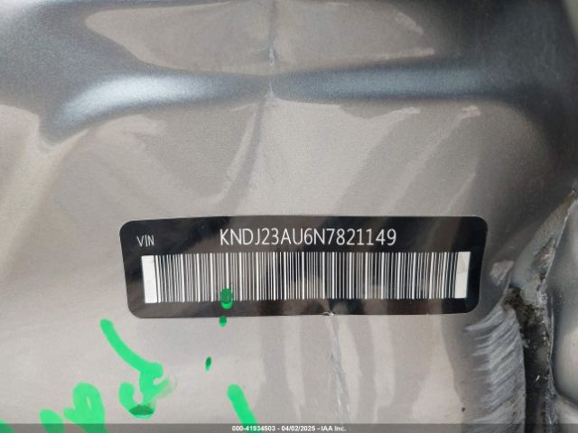 KNDJ23AU6N7821149 KIA SOUL LX