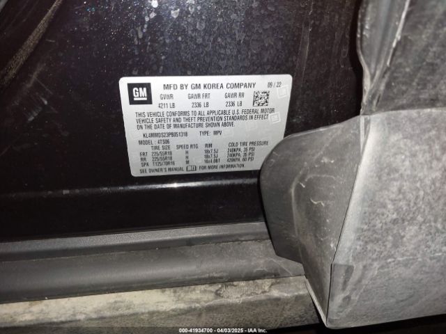 KL4MMDS23PB051318 Buick Encore Gx Select Fwd