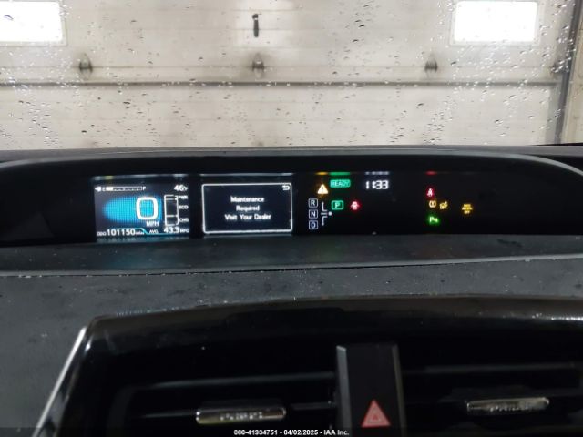 JTDL9RFUXK3007993 Toyota PRIUS XLE
