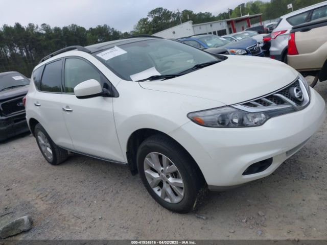 JN8AZ1MU6EW407746 Nissan MURANO SL