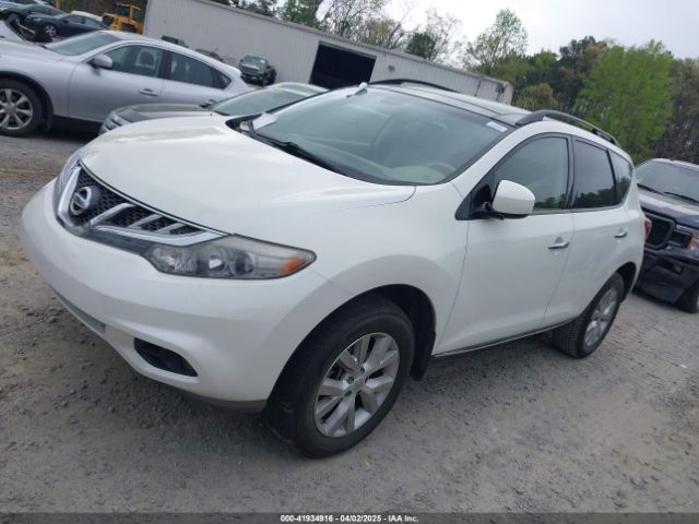 JN8AZ1MU6EW407746 Nissan MURANO SL