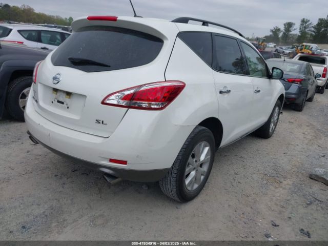 JN8AZ1MU6EW407746 Nissan MURANO SL