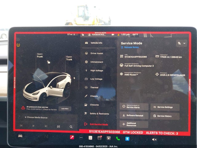 2023 TESLA MODEL 3 5YJ3E1EA5PF502066 Photo 6