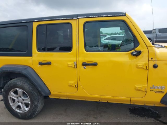 1C4HJXDG8KW501069 Jeep Wrangler Unlimited Sport 4x4