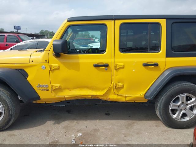 1C4HJXDG8KW501069 Jeep Wrangler Unlimited Sport 4x4
