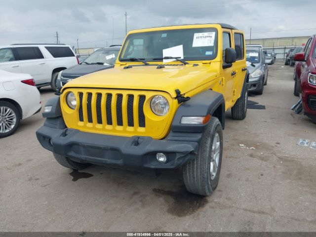 1C4HJXDG8KW501069 Jeep Wrangler Unlimited Sport 4x4