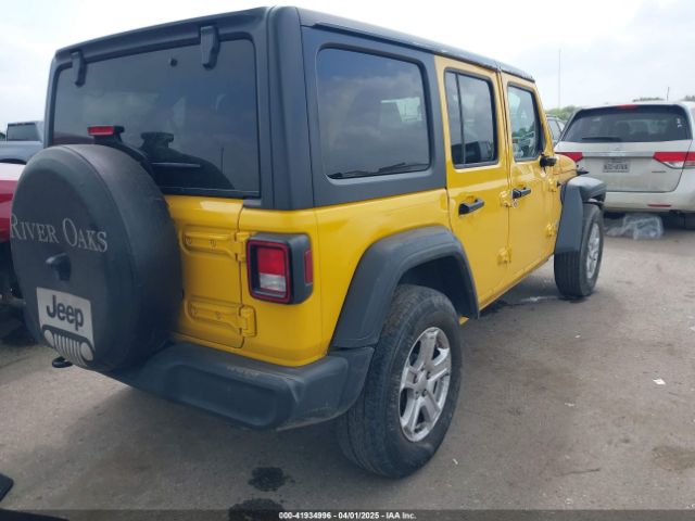 1C4HJXDG8KW501069 Jeep Wrangler Unlimited Sport 4x4