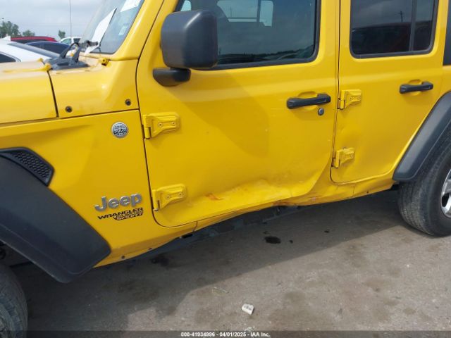 1C4HJXDG8KW501069 Jeep Wrangler Unlimited Sport 4x4