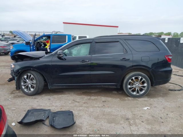 1C4RDHDG5KC535120 Dodge Durango Gt Plus Rwd