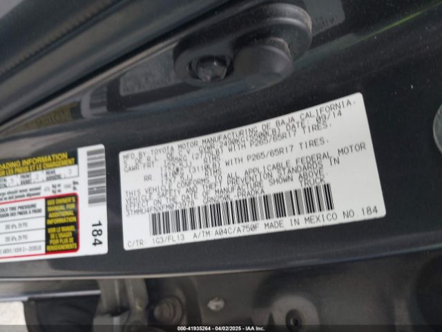 3TMMU4FNXFM073978 Toyota Tacoma Base V6