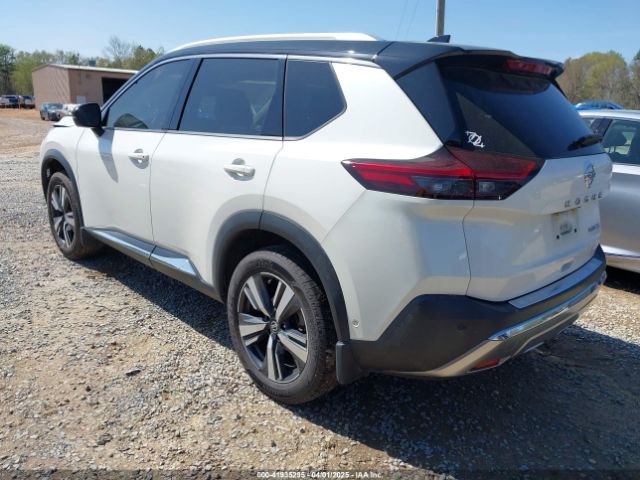 JN8AT3DC8MW106611 Nissan Rogue Platinum Fwd