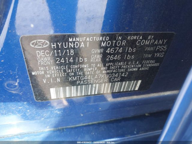 KMTG44LA7KU034142 Genesis G70 2.0t Advanced