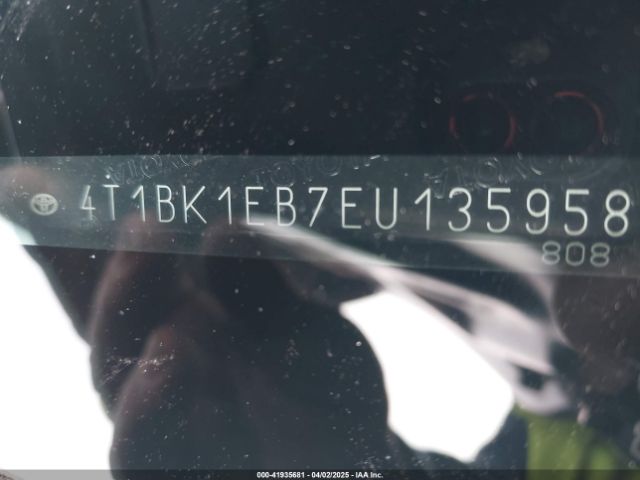 4T1BK1EB7EU135958 Toyota AVALON LIMITED
