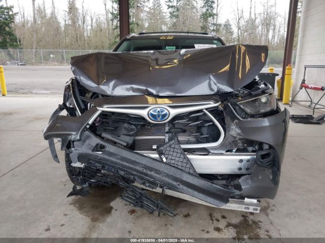 5TDKBRCH6RS605773 Toyota Highlander Hybrid Xle