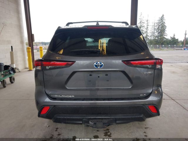 5TDKBRCH6RS605773 Toyota Highlander Hybrid Xle