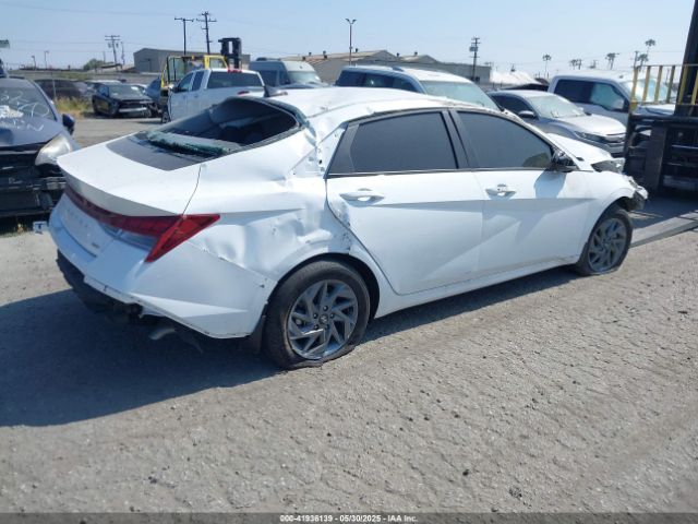 KMHLM4DJXSU138034 Hyundai Elantra Hybrid Blue