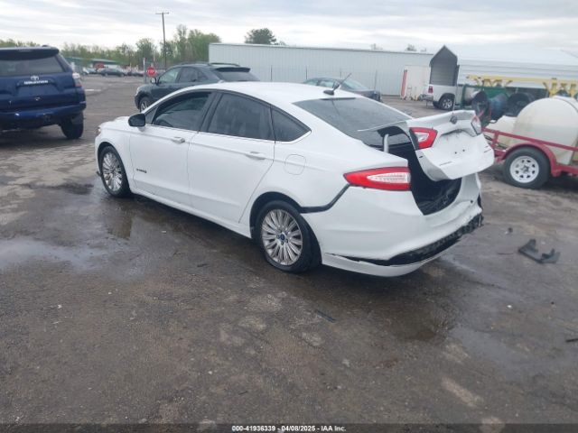 3FA6P0LU9GR318204 Ford Fusion Hybrid Se