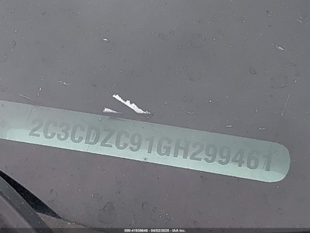 2C3CDZC91GH299461 Dodge Challenger Srt Hellcat