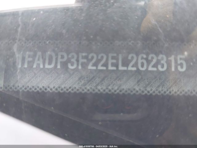 1FADP3F22EL262315 Ford FOCUS SE