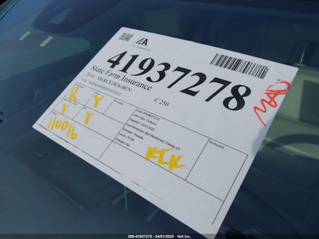 WDDGF4HB5EA933412 Mercedes-Benz C 250 Luxury/sport