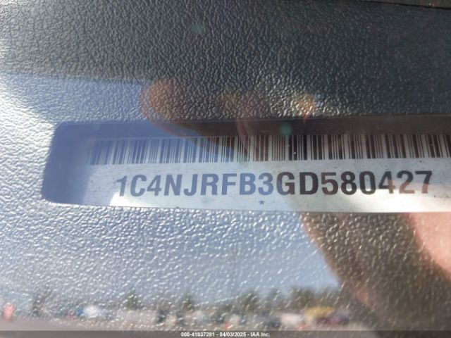 1C4NJRFB3GD580427 Jeep Patriot High Altitude Edition