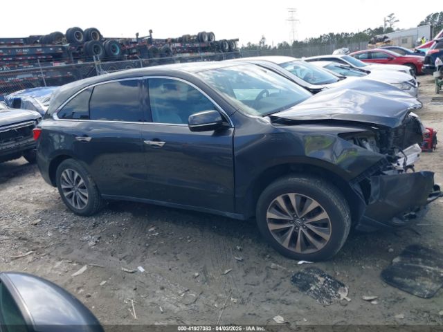 5FRYD3H43FB012359 Acura Mdx Technology Package