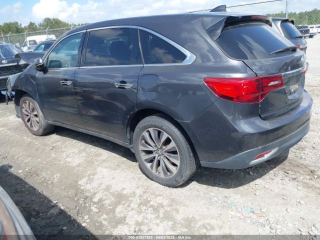 5FRYD3H43FB012359 Acura Mdx Technology Package