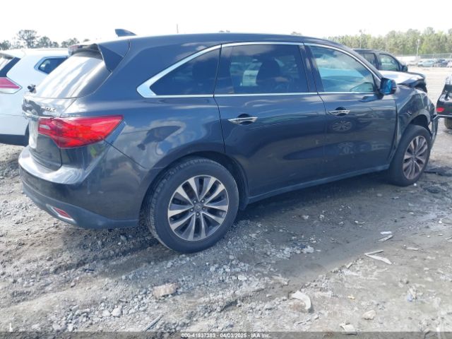 5FRYD3H43FB012359 Acura Mdx Technology Package