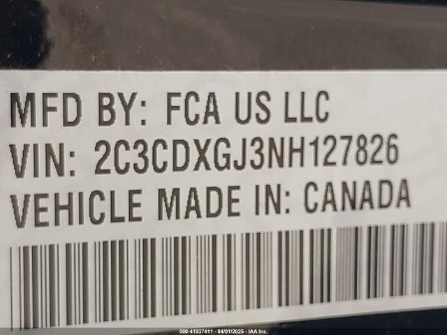 2C3CDXGJ3NH127826 Dodge Charger Scat Pack Widebody