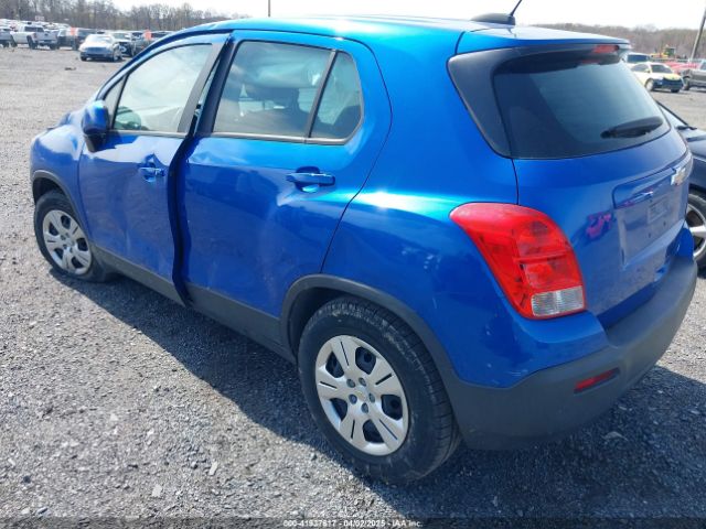 KL7CJKSB2GB584109 Chevrolet Trax 1ls