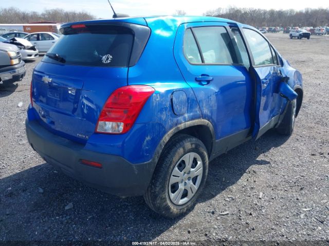 KL7CJKSB2GB584109 Chevrolet Trax 1ls