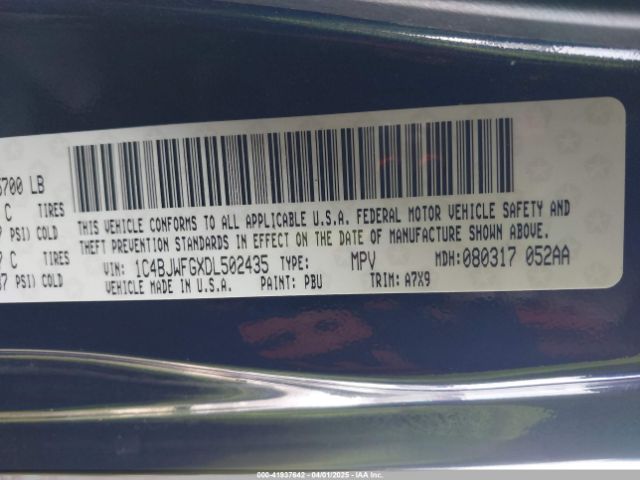 2013 JEEP WRANGLER UNLIMITED 1C4BJWFGXDL502435 Photo 8