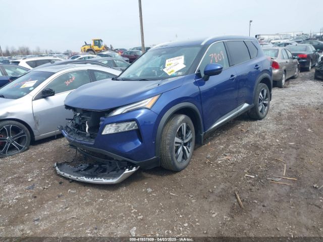 JN8BT3DD8NW270407 Nissan Rogue Platinum Intelligent Awd