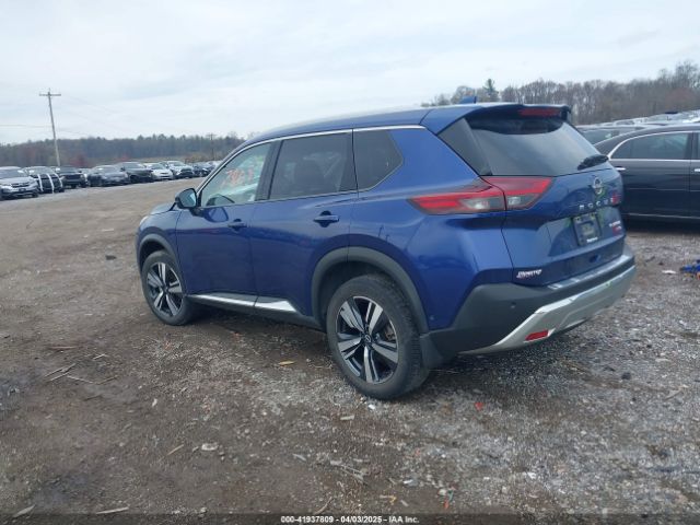 JN8BT3DD8NW270407 Nissan Rogue Platinum Intelligent Awd