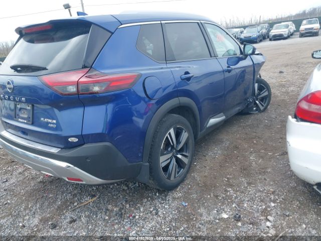 JN8BT3DD8NW270407 Nissan Rogue Platinum Intelligent Awd