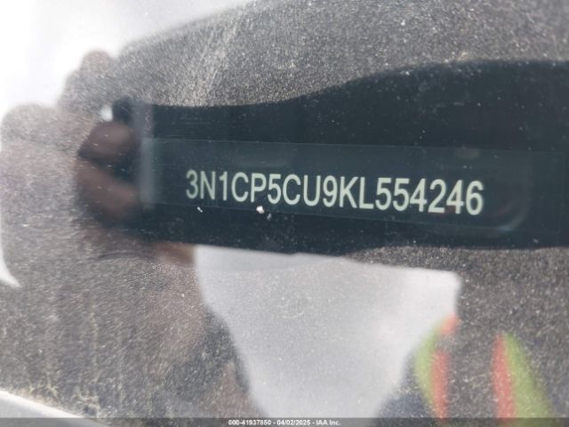 3N1CP5CU9KL554246 Nissan KICKS SV