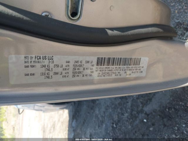 3C4PDCAB3JT275418 Dodge JOURNEY SE