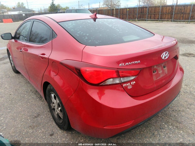 KMHDH4AE5FU223739 Hyundai ELANTRA SE