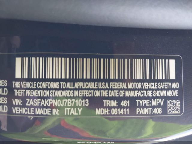 2018 ALFA ROMEO STELVIO ZASFAKPN0J7B71013 Photo 8
