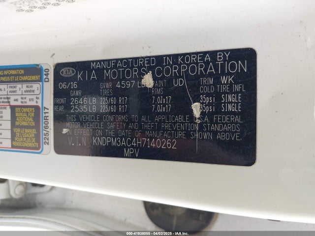 KIA Sportage Lx 2017 KNDPM3AC4H7140262 Image 9