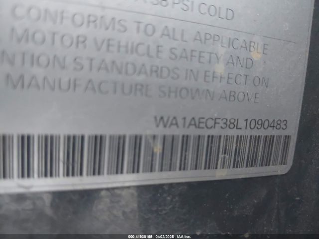 WA1AECF38L1090483 Audi Q3 Premium 45 Tfsi Quattro Tiptronic