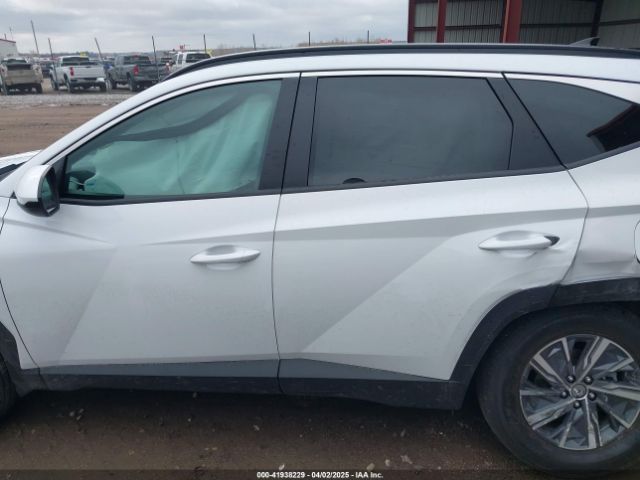 KM8JBCD12RU184474 Hyundai Tucson Hybrid Blue