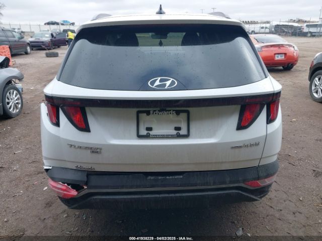 KM8JBCD12RU184474 Hyundai Tucson Hybrid Blue