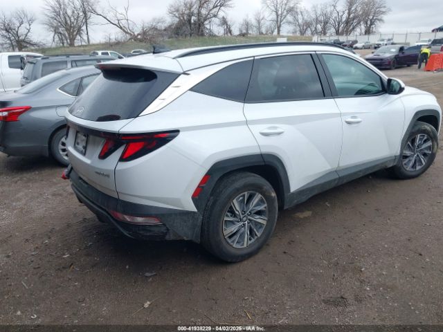 KM8JBCD12RU184474 Hyundai Tucson Hybrid Blue