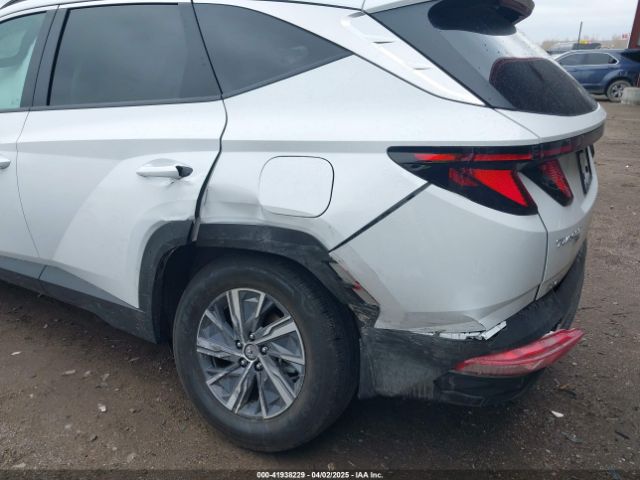 KM8JBCD12RU184474 Hyundai Tucson Hybrid Blue