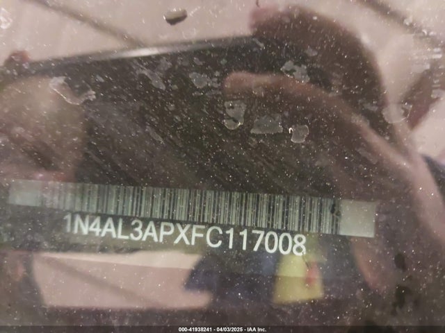 1N4AL3APXFC117008 Nissan Altima 2.5 S